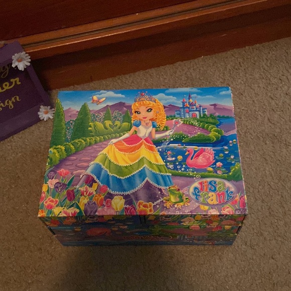 VNTG Lisa Frank “Cassandra” Jewelry Box With Accessories!!! - Picture 11 of 11